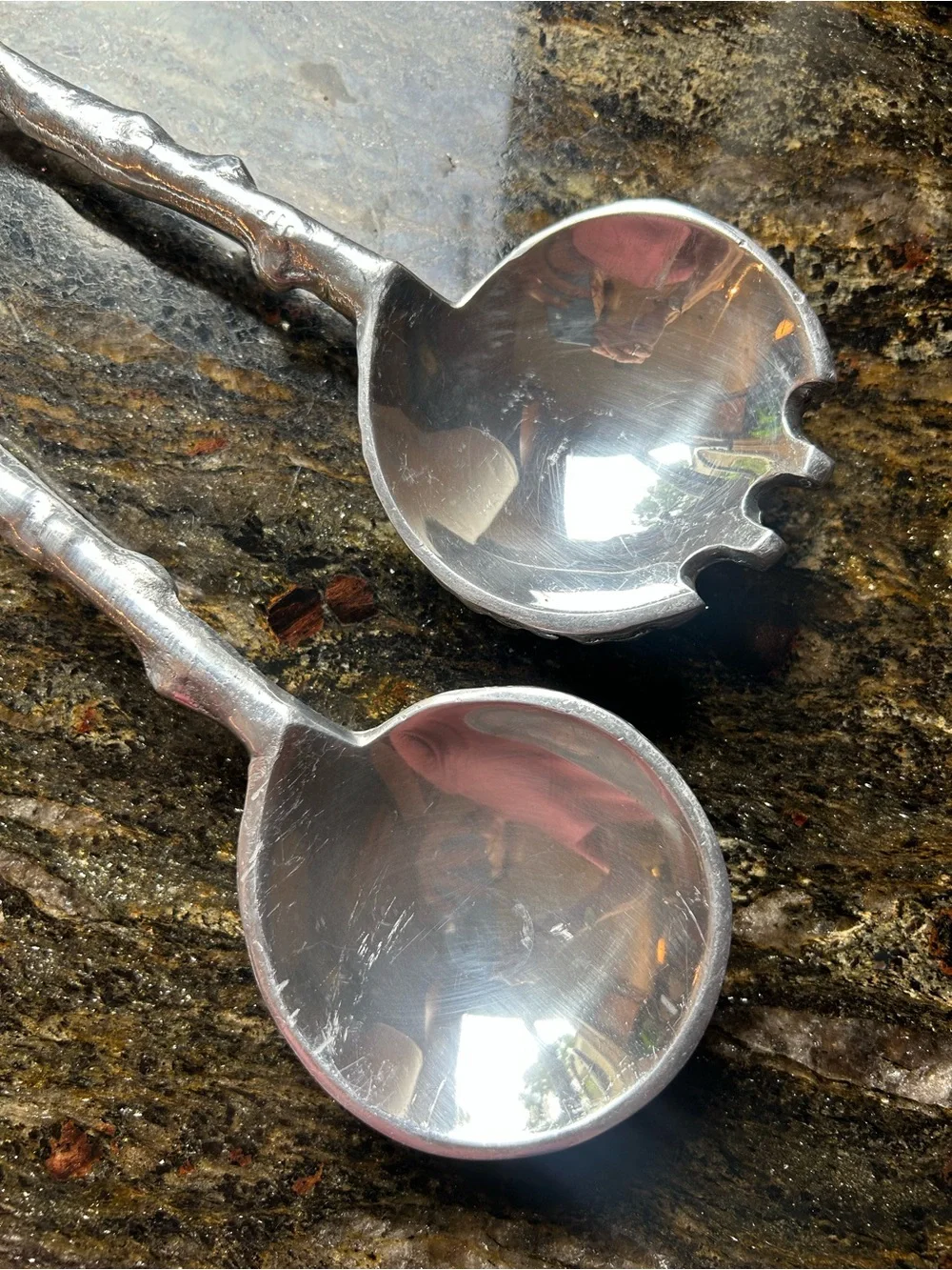Lunares Aquos Salad Servers